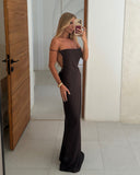 Stevie Dress - Chocolate Brown