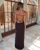 Stevie Dress - Chocolate Brown